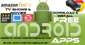 2015 Best Android Apps For Movies And TV Show For Chromecast and Amazon fireTV
