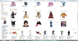 Amazon.com shopping for halloween deals