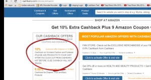 Amazon Coupons – How To Get Extra Cashback With CashKaro