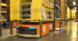 Amazon rolls out Kiva robots | Amazing robots work in Amazon