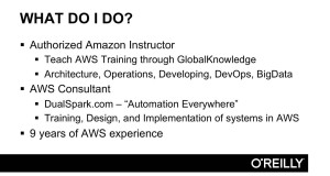 Amazon Web Services – Virtual Private Cloud Tutorial | What To Expect And About The Author
