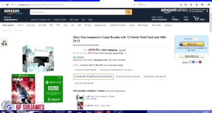 Amazon Xbox One Bundle Deal – Assassin Creed Unity, NBA 2K15, Xbox Live Gold