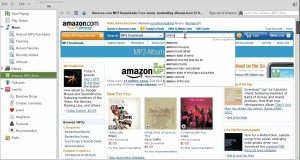 Banshee Media Player – Integrated Amazon MP3 Store