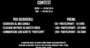 Contest Nazareno – Vinci Fino a 50€ PSN card, Steam, Visa, amazon, xbox live..