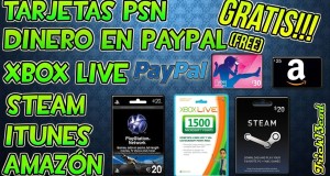 DINERO GRATIS PARA  //MONEY FREE FOR PSN,XBOX,PAYPAL,AMAZON,ITUNES,STEAM