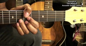 EARNED IT The Weekend Acoustic Guitar Lesson Tutorial EricBlackmonMusicHD