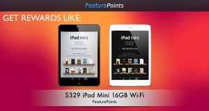 FeaturePoints – Get Free iTunes & Amazon Gift Cards, Paypal, & even an iPad Mini