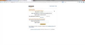 How To Create An Amazon Account – Update