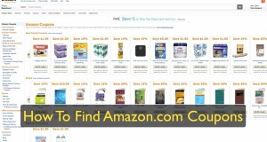 How To Find Amazon.com Coupons