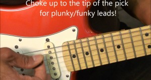 How To Use A Guitar Pick For Funk EricBlackmonMusicHD Tonal Logic