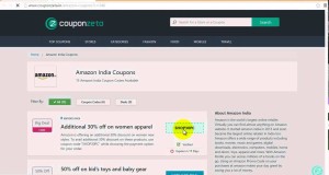 Save money with Amazon India Coupons