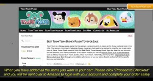“Tsum Tsum Plush” | How our Amazon Checkout Process Works | Online Store