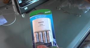 Unboxing Sanyo Eneloop Rechargeable AA Batteries from Amazon.com