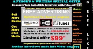 video’s made for authors & authors den on Amazon OFFICIAL